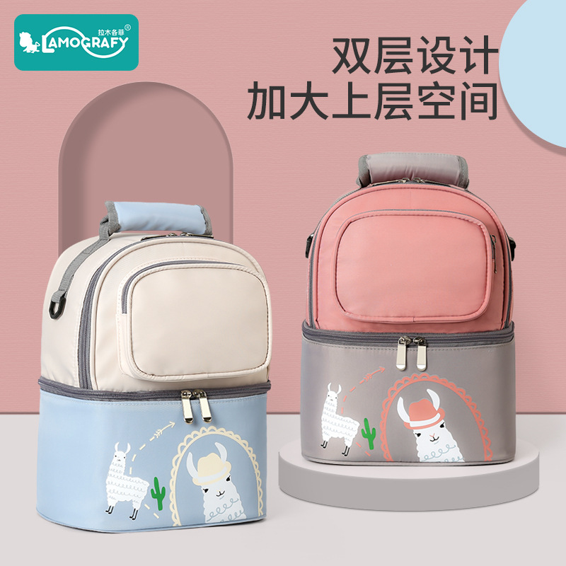 Baby Nursery Backpack - 2-in-1 Large Capacity Waterproof Diaper Bag