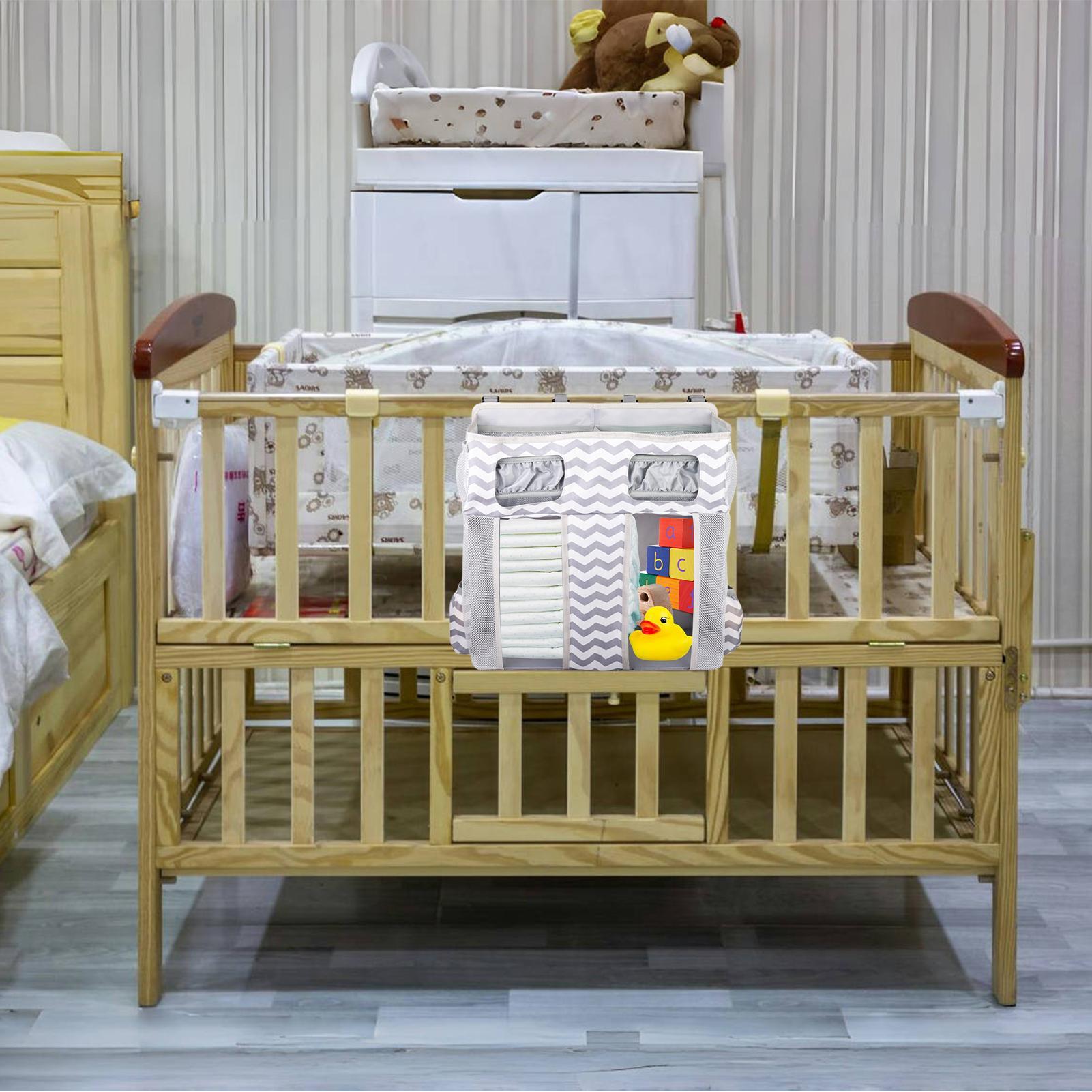 Baby Nursery Backpack - Bedside Organizer Bedside Pockets Organizer For