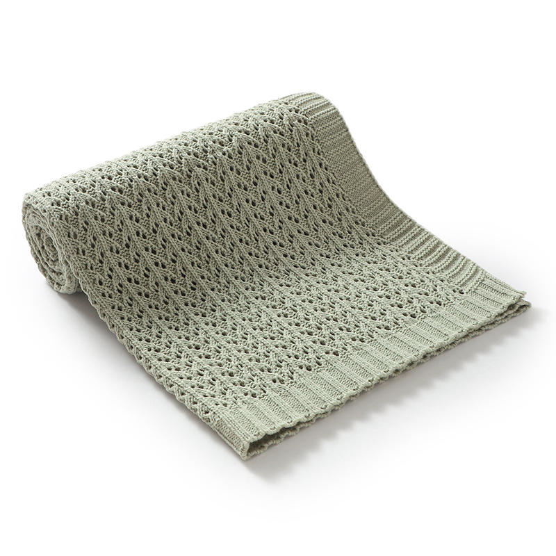Baby Swaddle Blankets Knit 90* - đánh giá và giá Baby Girl Nursery Quilt