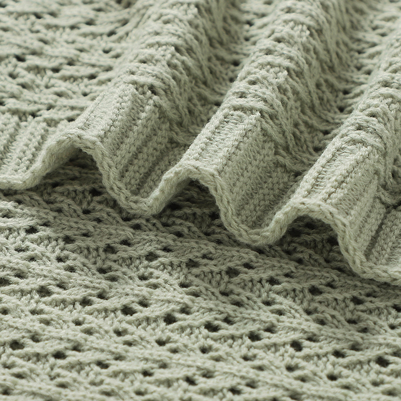 Baby Swaddle Blankets Knit 90* - đánh giá và giá Baby Girl Nursery Quilt
