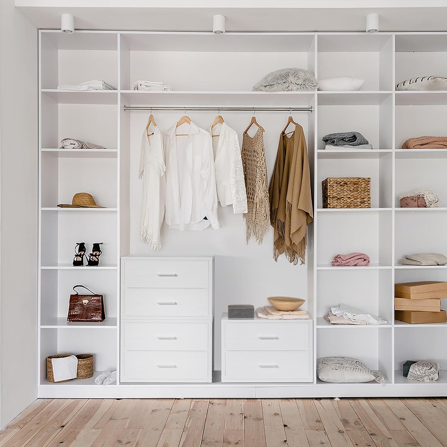 Stackable Storage Drawers Clos - đánh giá và giá Drawer Dresser White