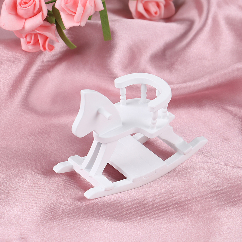 1/12 Dollhouse Miniature White - đánh giá và giá Rocking Chair Nursery
