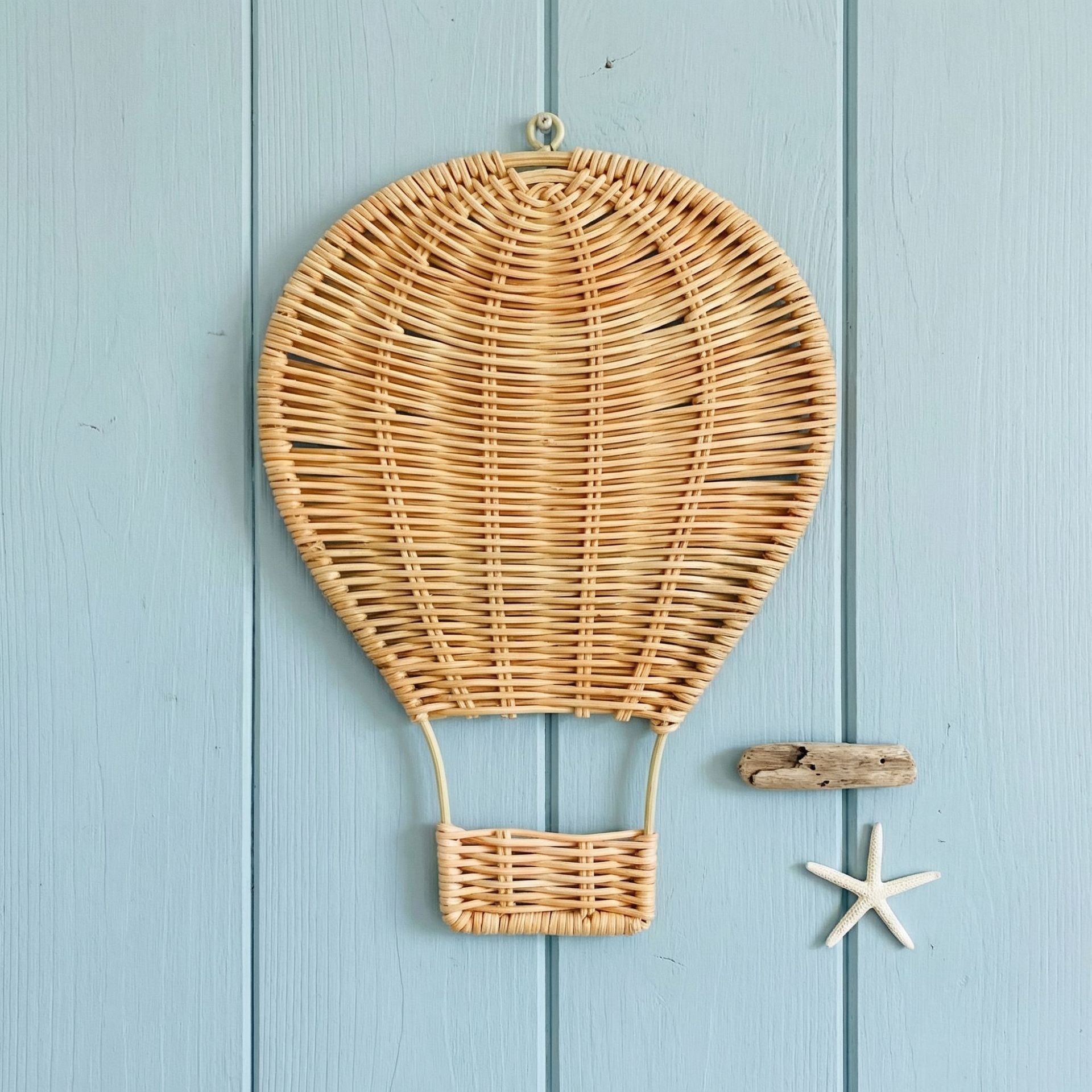 Handmade Rattan Woven Hot Air  - đánh giá và giá Baby Nursery Hot Air Balloon