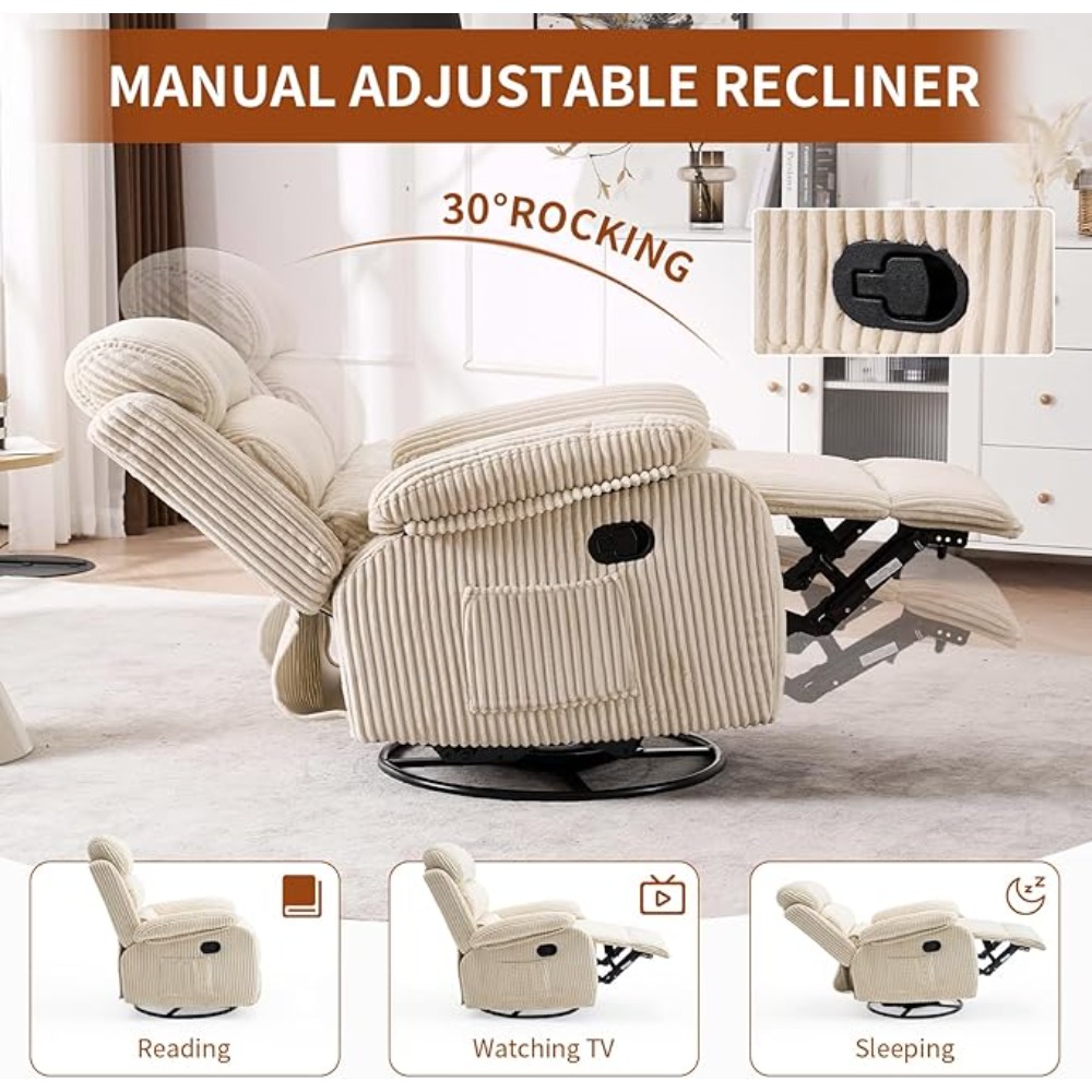 Adult 360° Rocking Recliner Ch - đánh giá và giá Rocking Chair Nursery