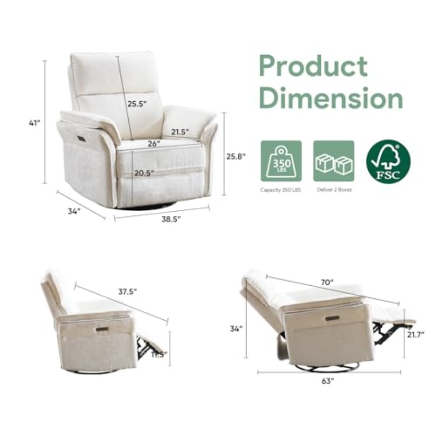 Oversized Rocking Chair Nurser - đánh giá và giá Rocking Chair Nursery