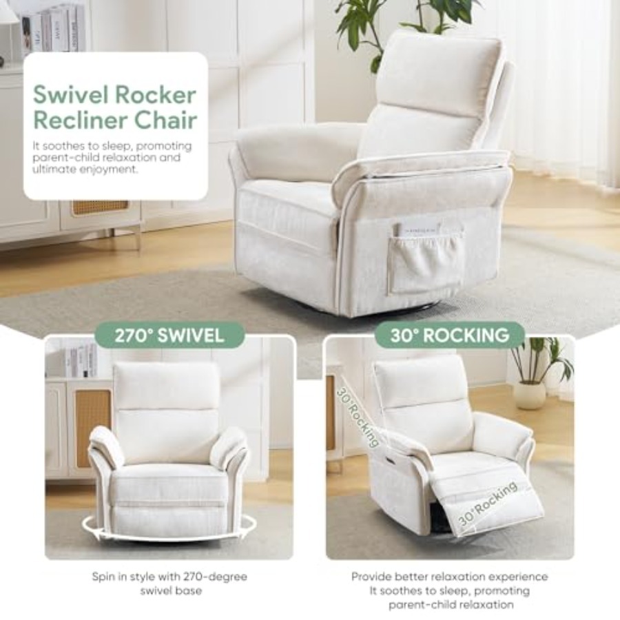 Oversized Rocking Chair Nurser - đánh giá và giá Rocking Chair Nursery