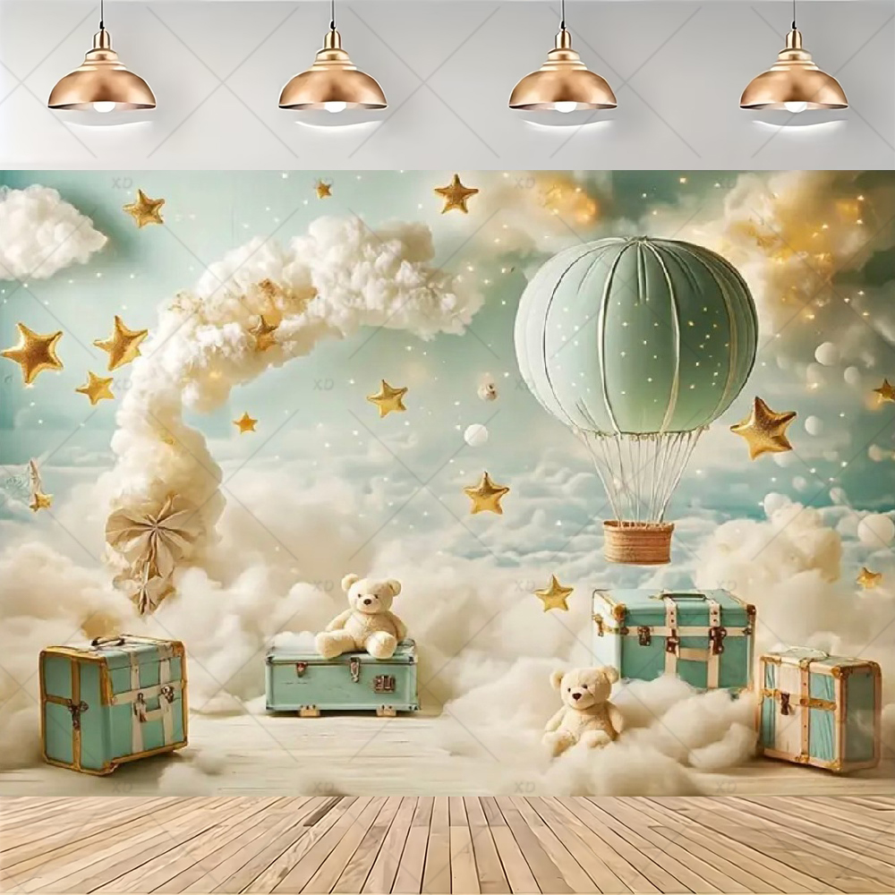 Teddy Bear Hot Air Balloon Bac - đánh giá và giá Baby Nursery Hot Air Balloon