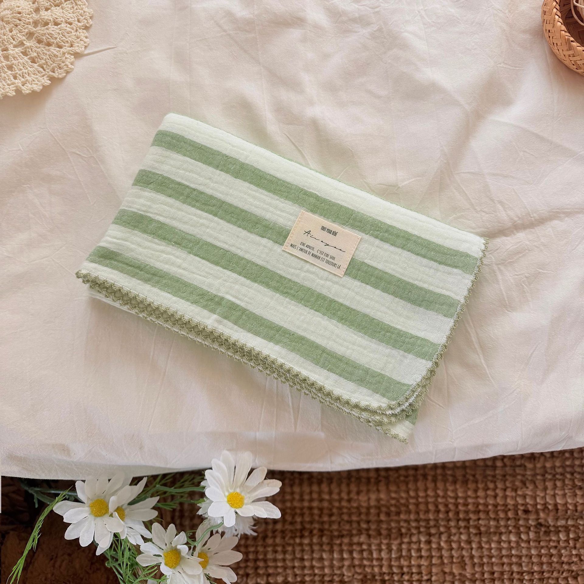 Summer Muslin Baby Swaddle Bla - đánh giá và giá Baby Girl Nursery Quilt
