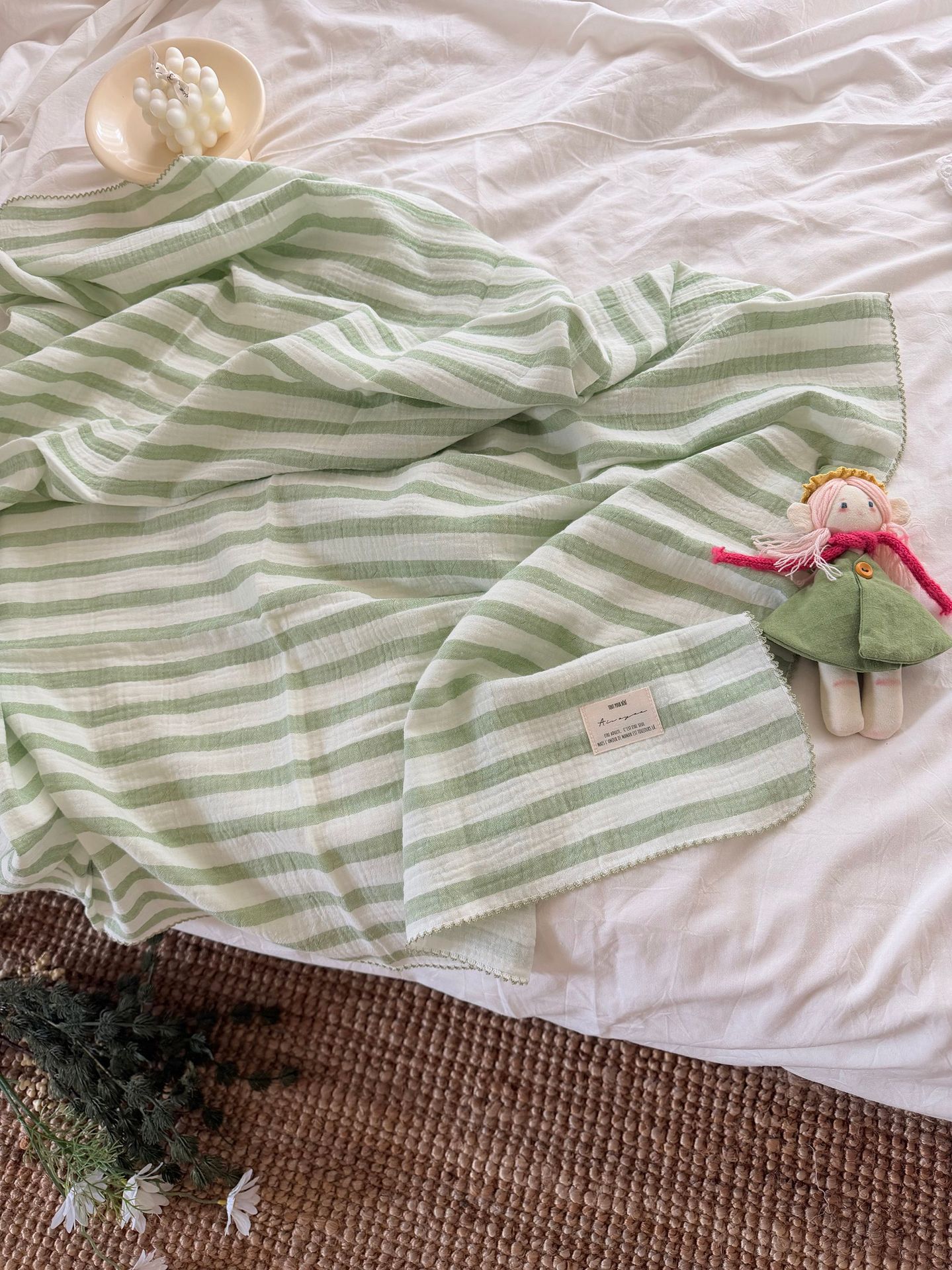 Summer Muslin Baby Swaddle Bla - đánh giá và giá Baby Girl Nursery Quilt