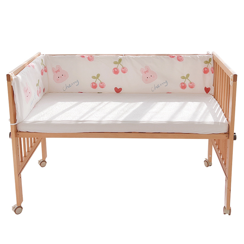 Crib Bumper Around Cot Baby Nu - đánh giá và giá Baby Nursery Bedding Sets
