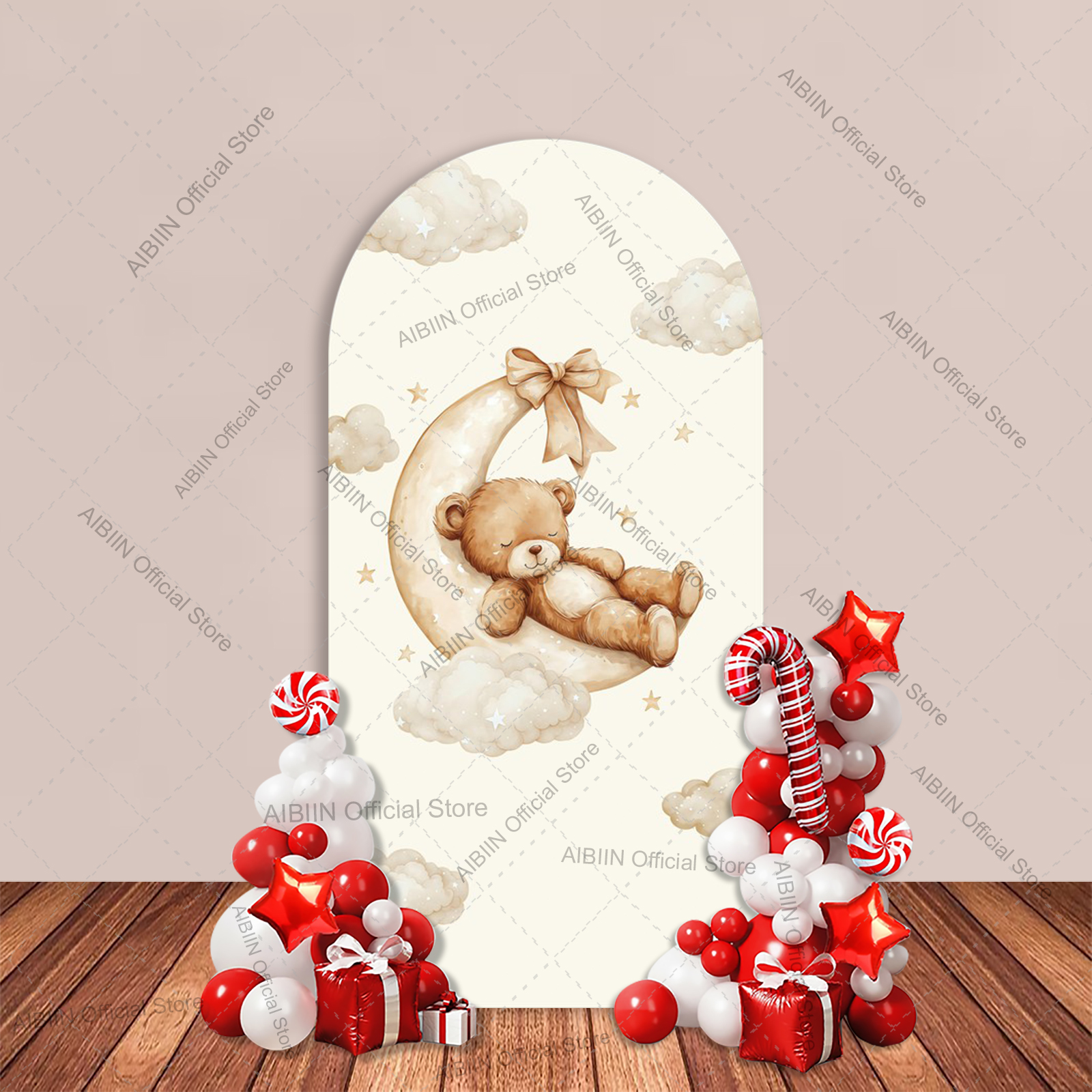 Brown Bear Baby We can Bearly  - đánh giá và giá Baby Nursery Hot Air Balloon