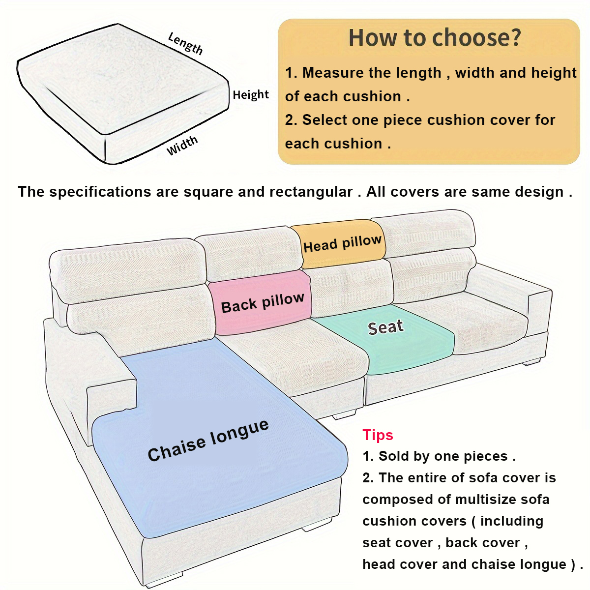 Thicken Sofa Seat Cushion Cove - đánh giá và giá Baby Nursery Chair