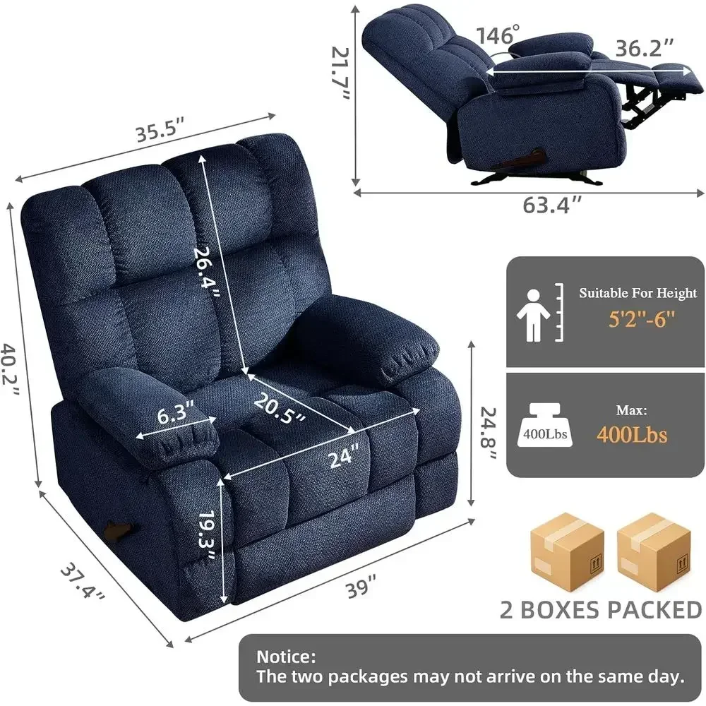 Extra-Wide Manual Rocking Recl - đánh giá và giá Rocking Chair Nursery