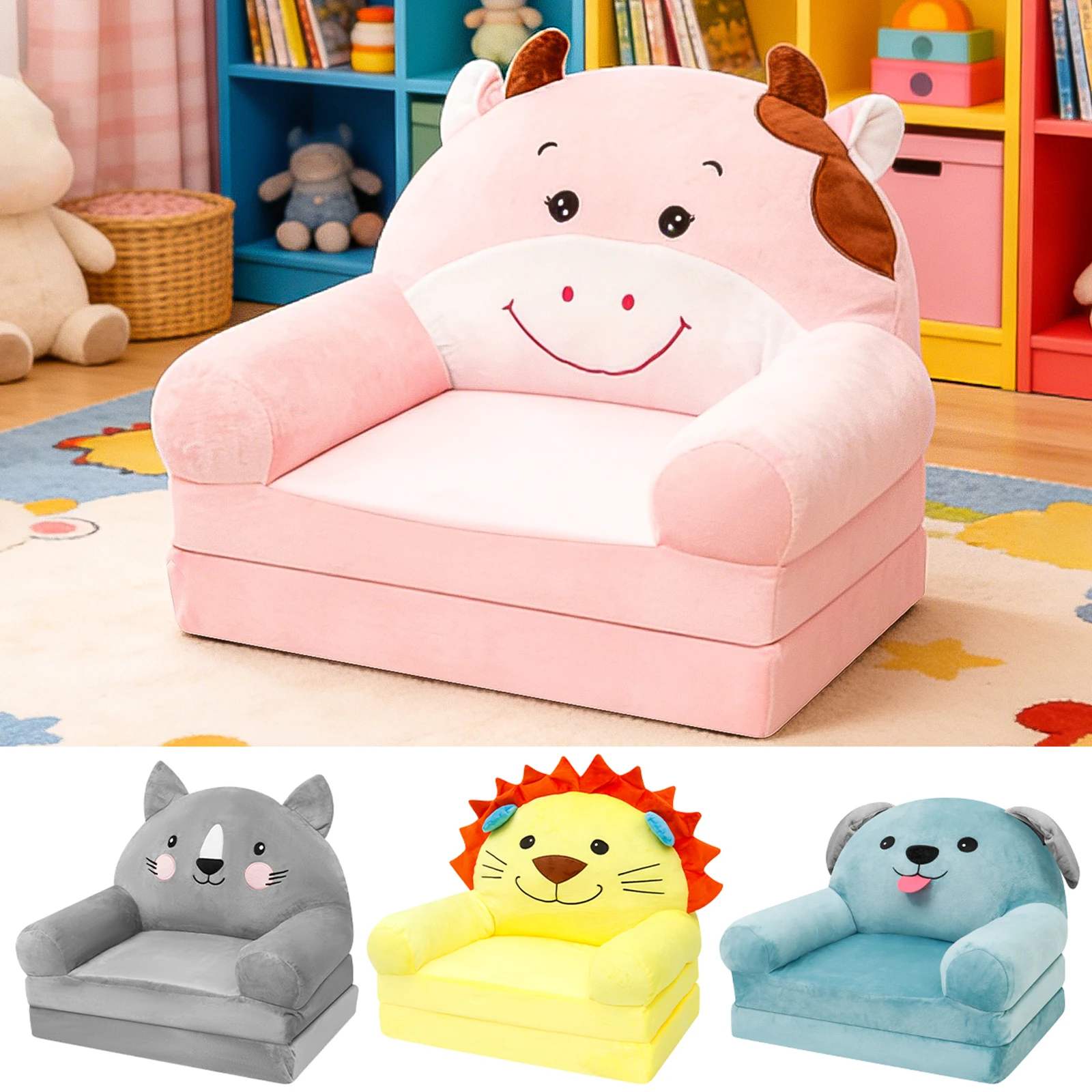 Foldable Kids Sofa Baby Seat C - đánh giá và giá Baby Nursery Chair