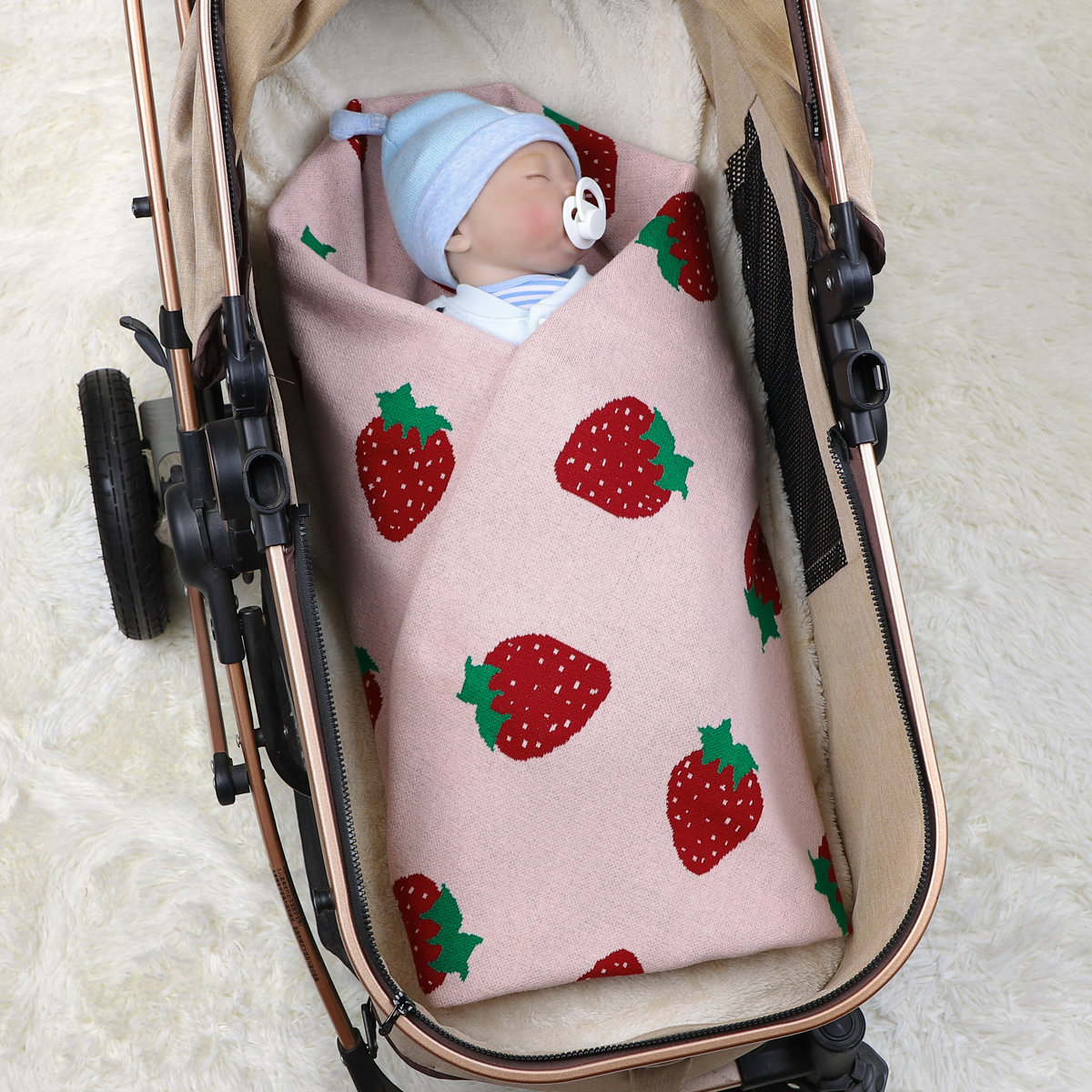 Baby Nursery Blanket 100% Cott - đánh giá và giá Baby Girl Nursery Quilt