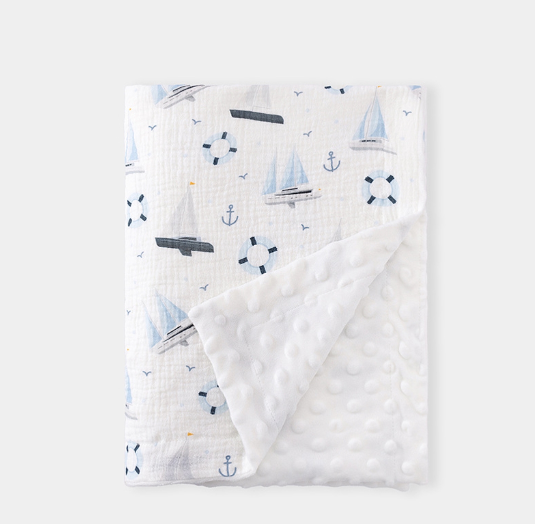 Muslin Baby Swaddle Blanket Fo - đánh giá và giá Baby Girl Nursery Quilt