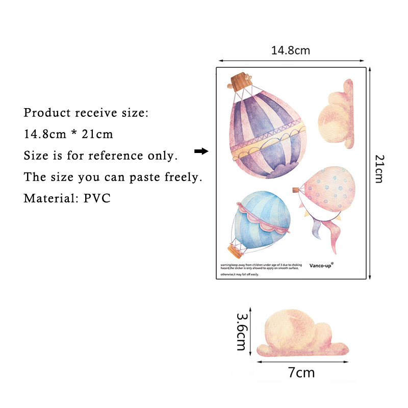 Creative Colorful Hot Air Ball - đánh giá và giá Baby Nursery Hot Air Balloon