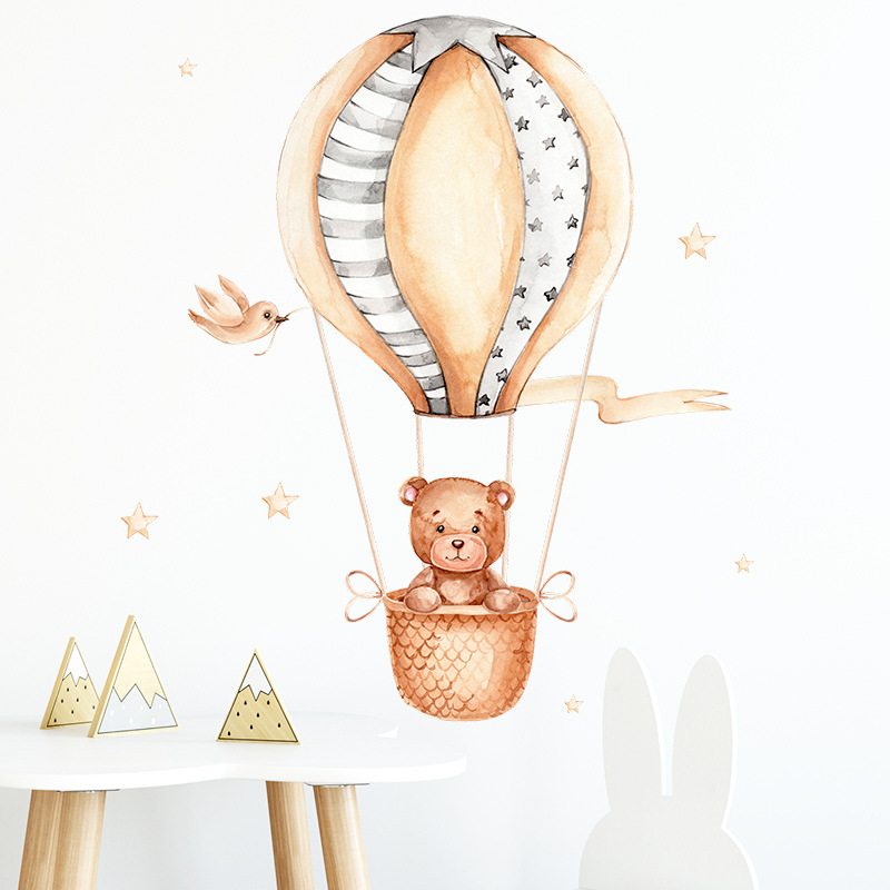 Little Bear Hot Air Balloon Wa - đánh giá và giá Baby Nursery Hot Air Balloon