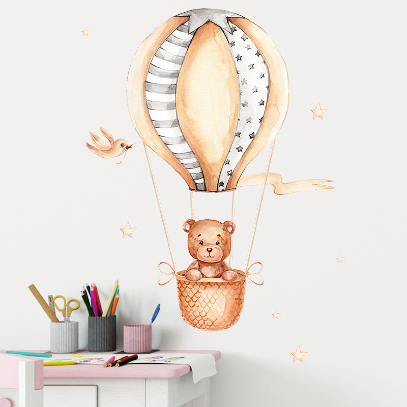 Little Bear Hot Air Balloon Wa - đánh giá và giá Baby Nursery Hot Air Balloon