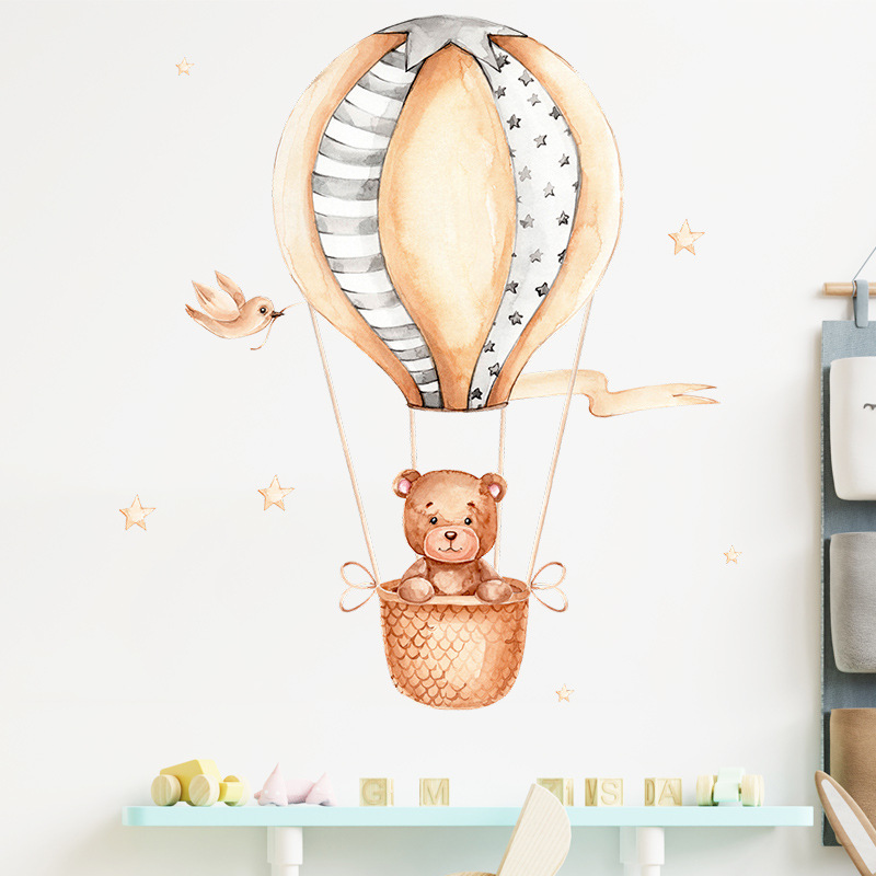 Little Bear Hot Air Balloon Wa - đánh giá và giá Baby Nursery Hot Air Balloon