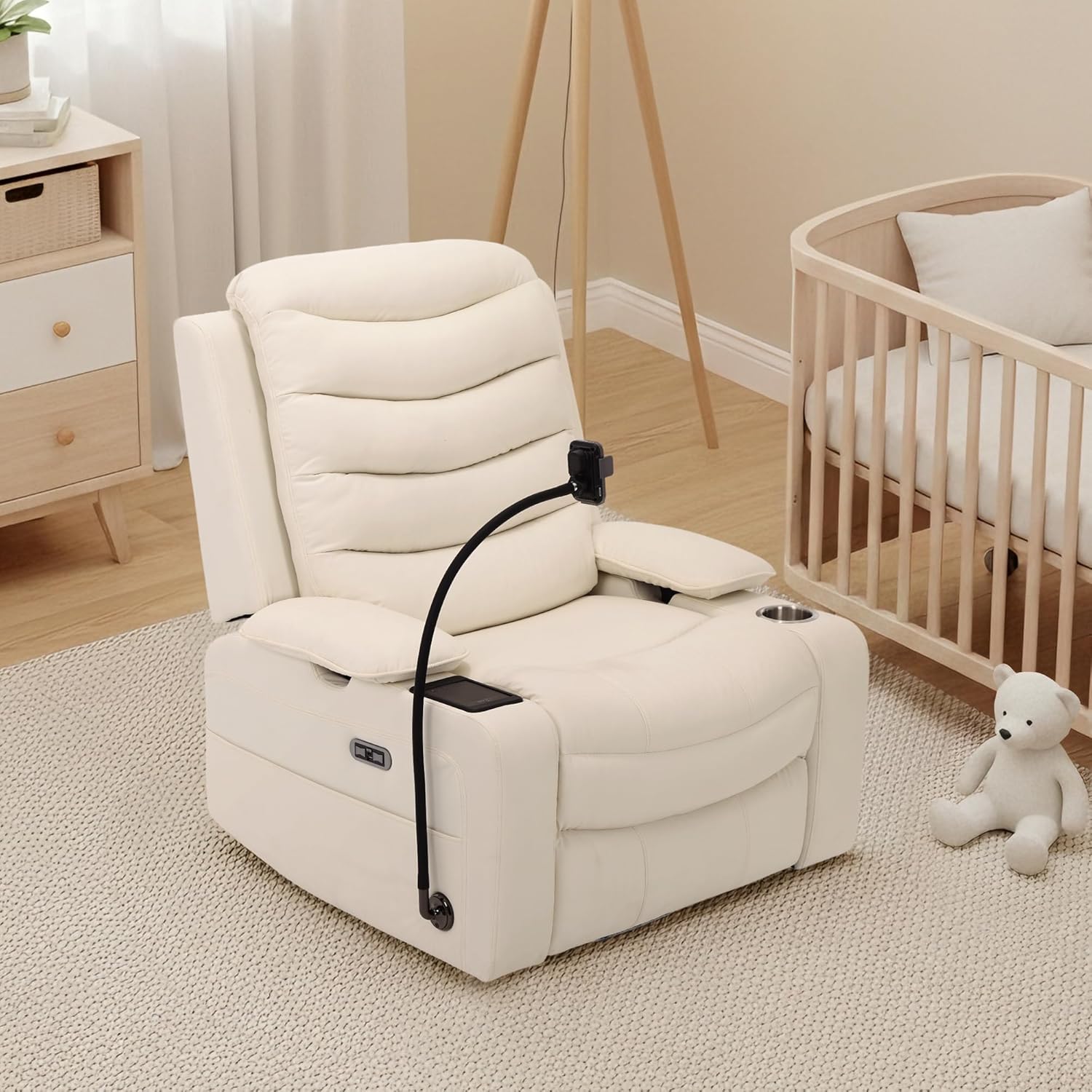 Power Glider Recliner Nursery  - đánh giá và giá Rocking Chair Nursery