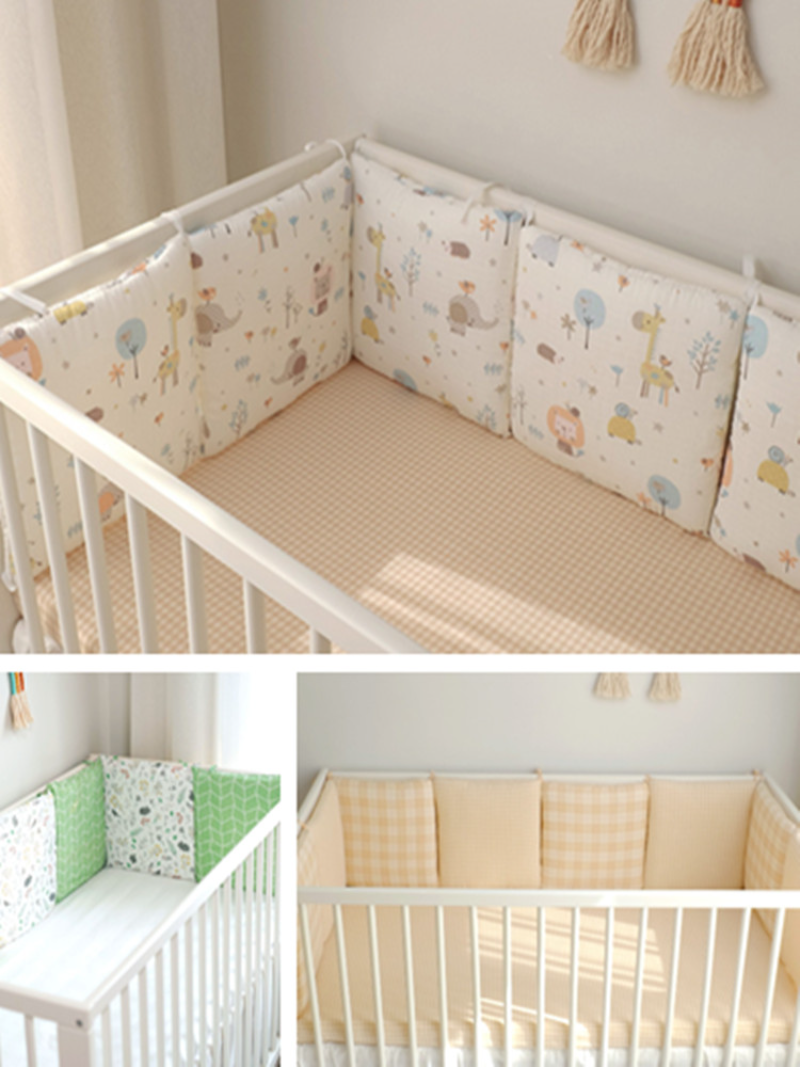 6pcs Baby Bumpers for Crib 30x - đánh giá và giá Baby Nursery Bedding Sets