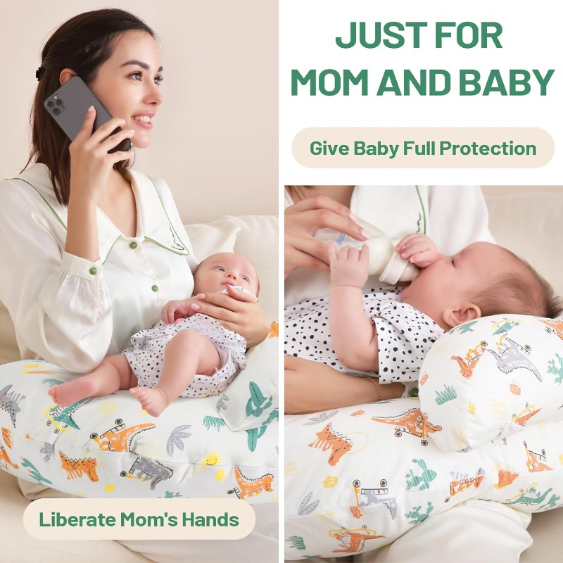 Nursing Pillow with Animal Pri - đánh giá và giá Nursing Cover Breastfeeding