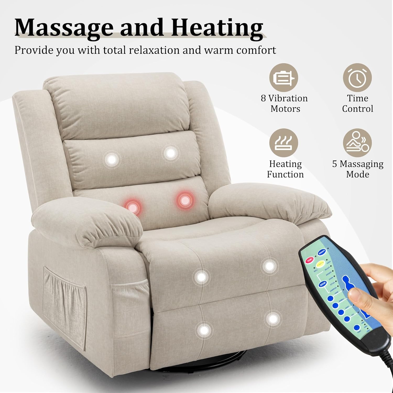 Recliner Chair for Adults, Ove - đánh giá và giá Rocking Chair Nursery