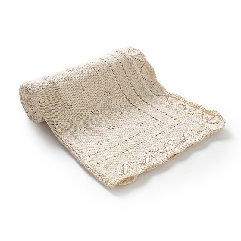 Baby Blankets Cotton Knitted 1 - đánh giá và giá Baby Girl Nursery Quilt