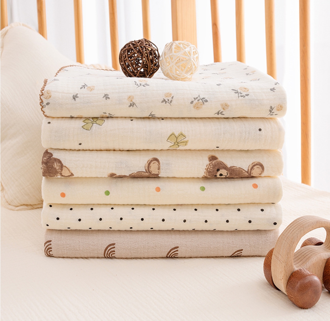 100*130cm Summer Baby Swaddle  - đánh giá và giá Baby Girl Nursery Quilt