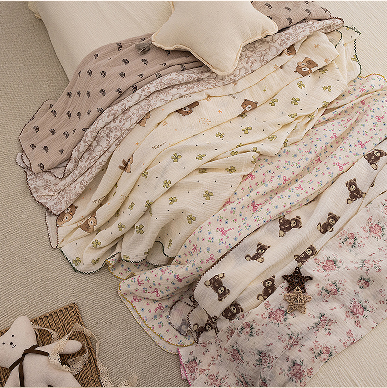 Baby Summer Swaddle Blanket Ne - đánh giá và giá Baby Girl Nursery Quilt