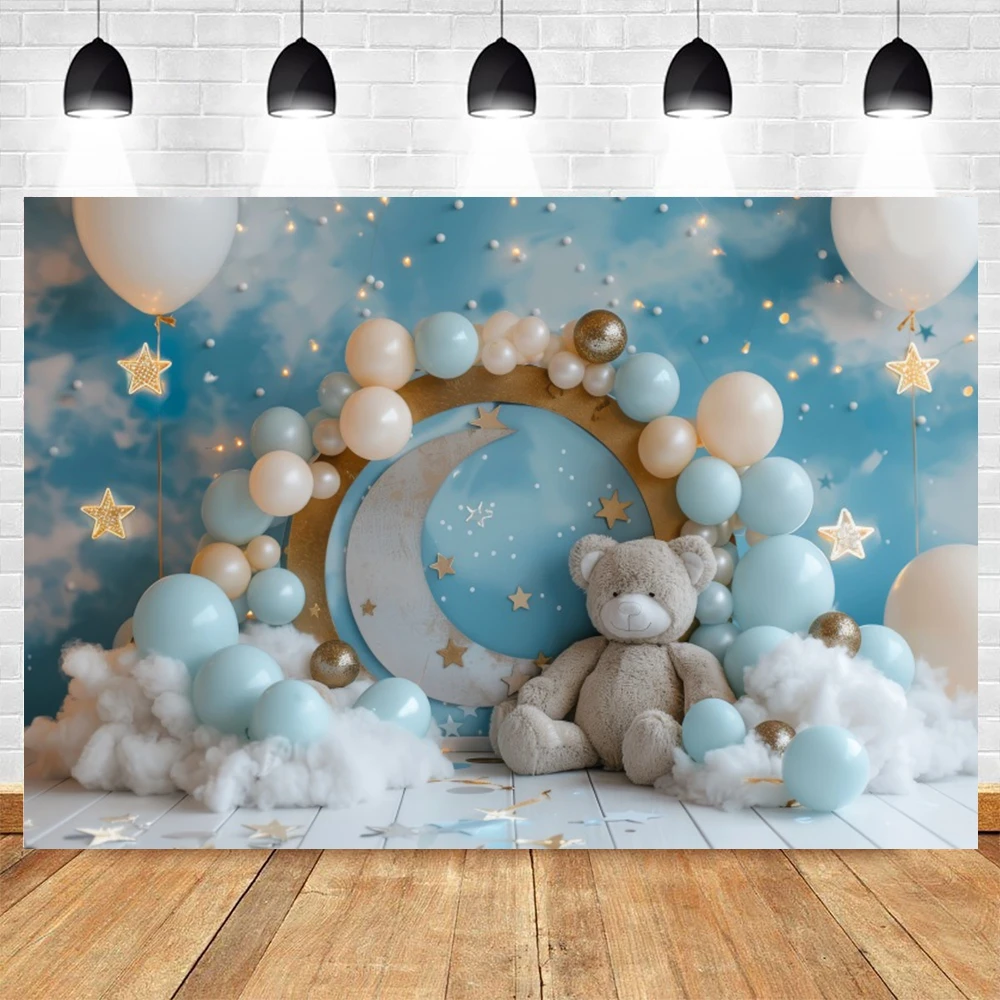 Hot Air Balloons Bear Baby Sho - đánh giá và giá Baby Nursery Hot Air Balloon