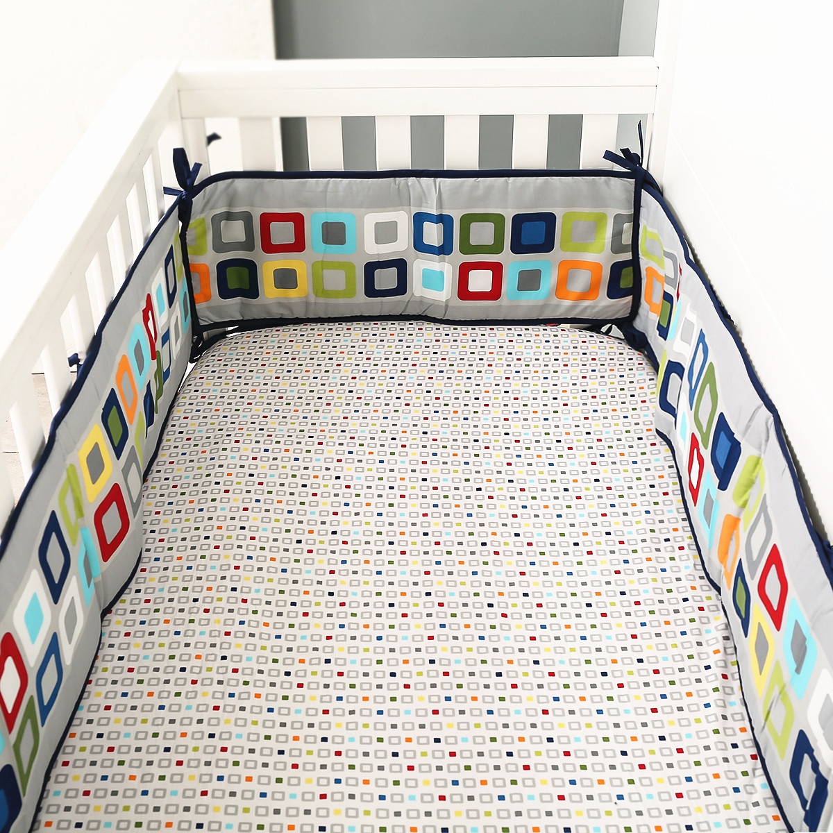 7Pcs Crib Bedding Set baby bed - đánh giá và giá Baby Nursery Bedding Sets