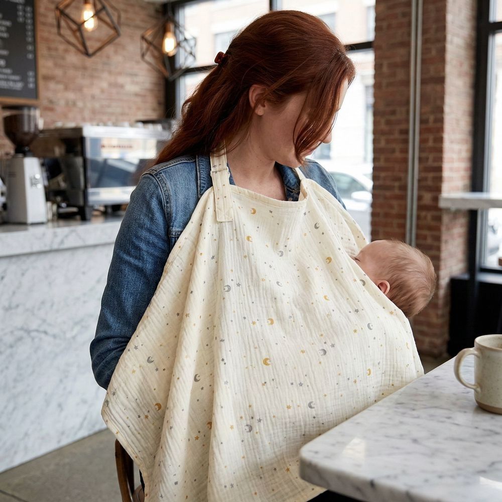 Cotton Breastfeeding Nursing C - đánh giá và giá Nursing Cover Breastfeeding