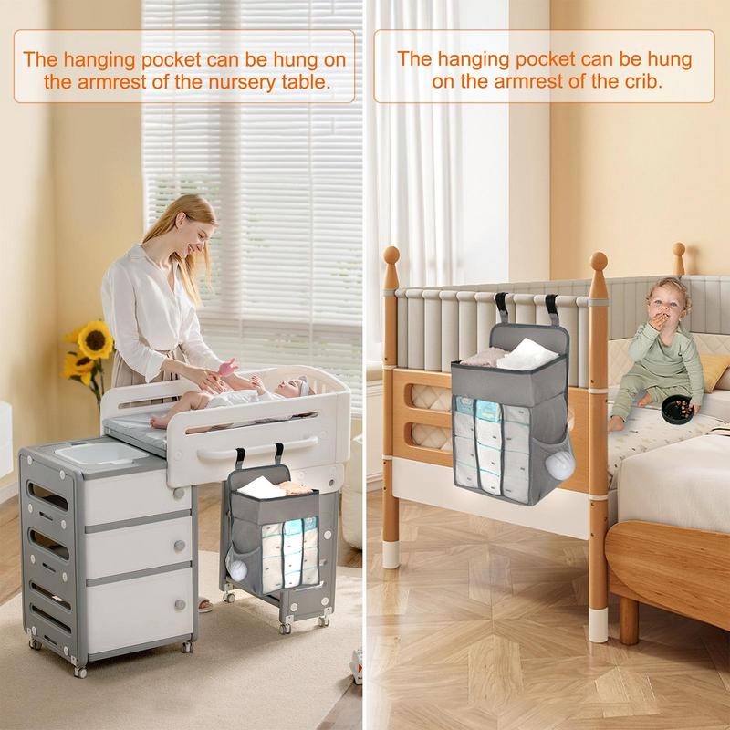 Baby Diaper Organizer Nursery  - đánh giá và giá Baby Nursery Backpack