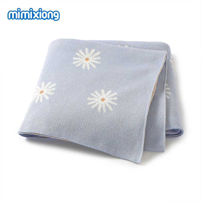 Baby Floral Blankets Knitted A - đánh giá và giá Baby Girl Nursery Quilt