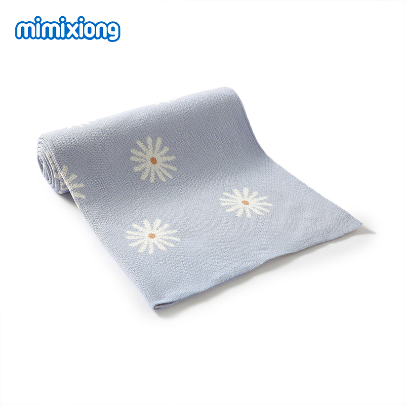 Baby Floral Blankets Knitted A - đánh giá và giá Baby Girl Nursery Quilt