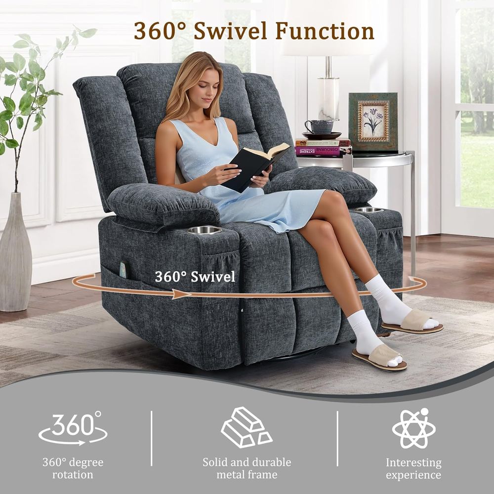 360° Swivel Rocker Recliner fo - đánh giá và giá Rocking Chair Nursery