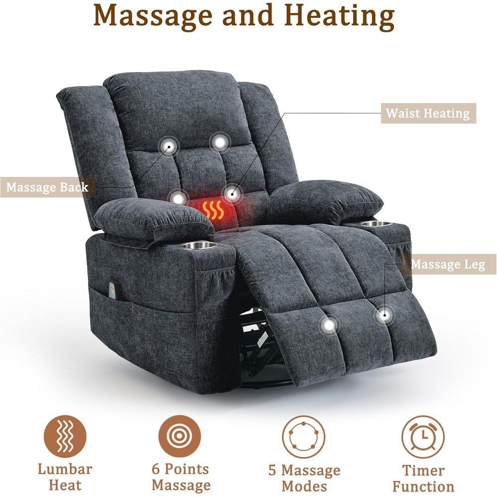 360° Swivel Rocker Recliner fo - đánh giá và giá Rocking Chair Nursery
