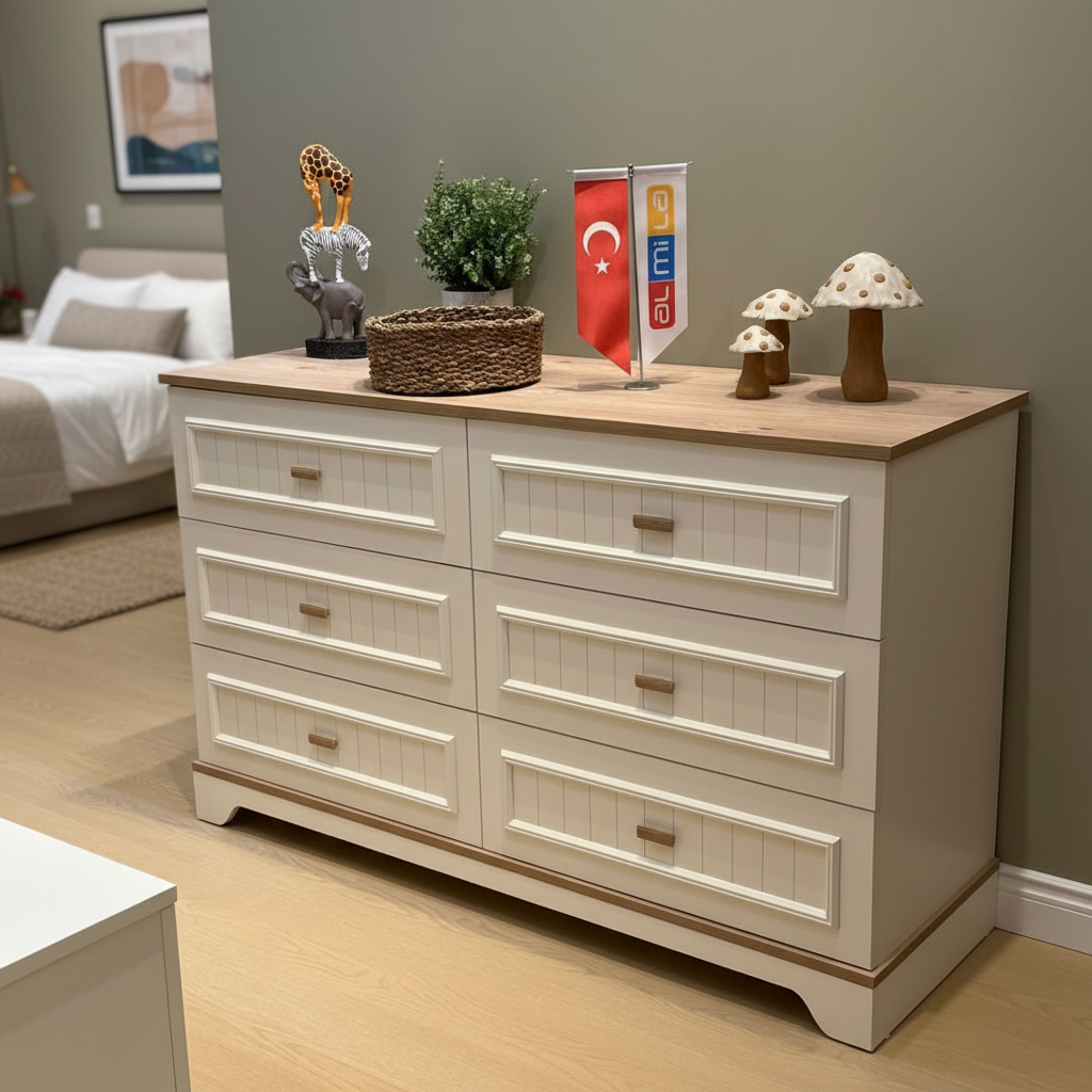 xx-Home Products Natural & Whi - đánh giá và giá Drawer Dresser White