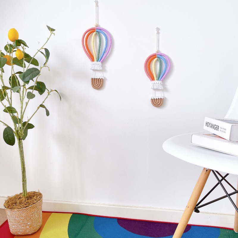 Hot Air Balloon Wall Hanging C - đánh giá và giá Baby Nursery Hot Air Balloon