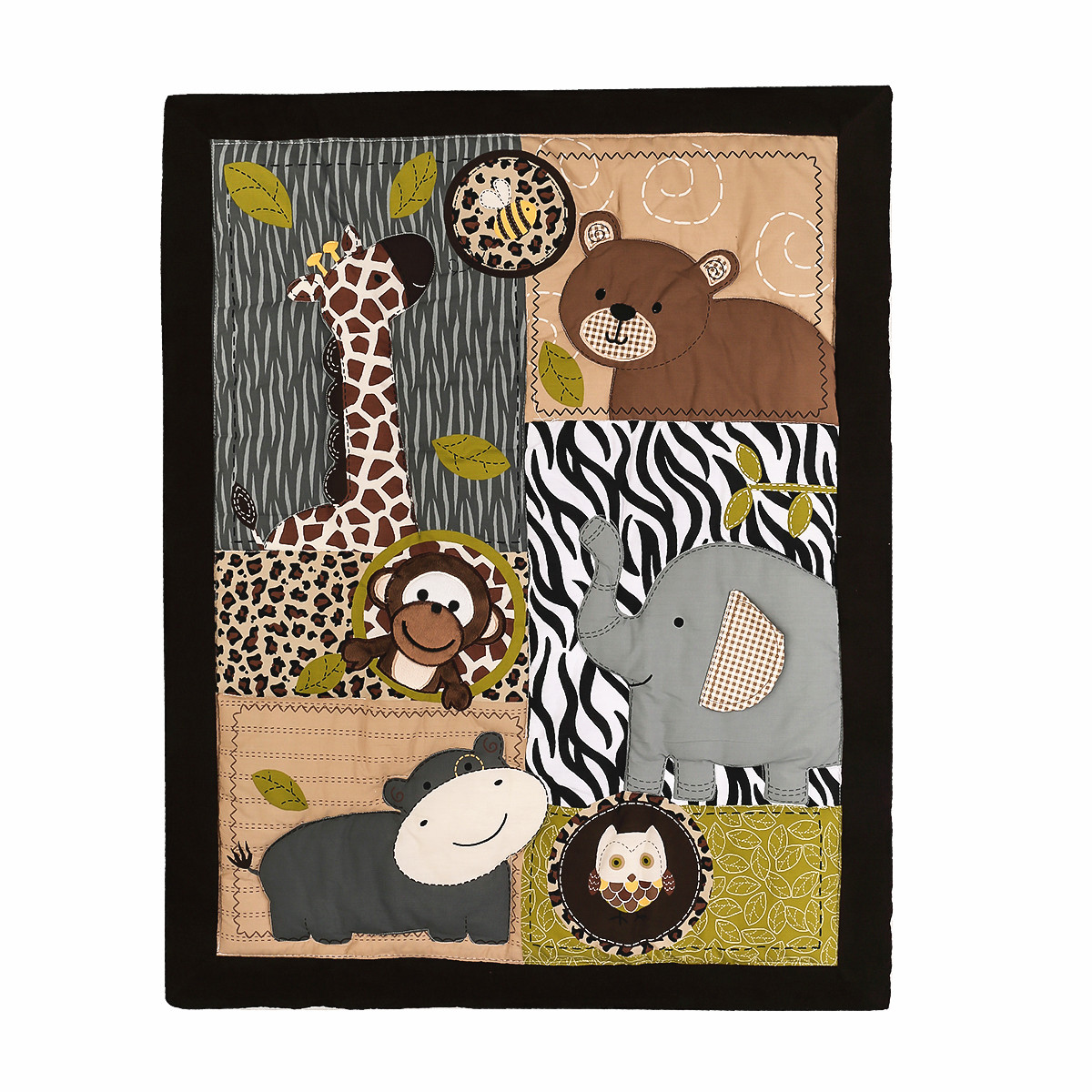 3Pcs Embroidered Newborn Baby  - đánh giá và giá Baby Nursery Bedding Sets